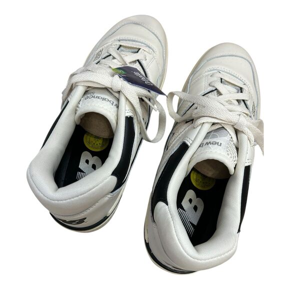 New Balance 550 White Black Unisex Men’s 10 Women’s 11.5 BB550LWT Store Display - Picture 5 of 6